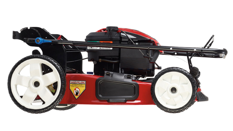 Illustration for article titled Improved Gaskets Let You Store This Mower Upright Without Fuel Leaks